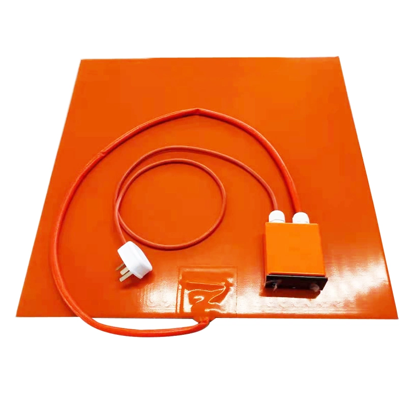 12V 300*300*1.5mm 3D Printer Heater Silicone Pad Heater with Thermistor